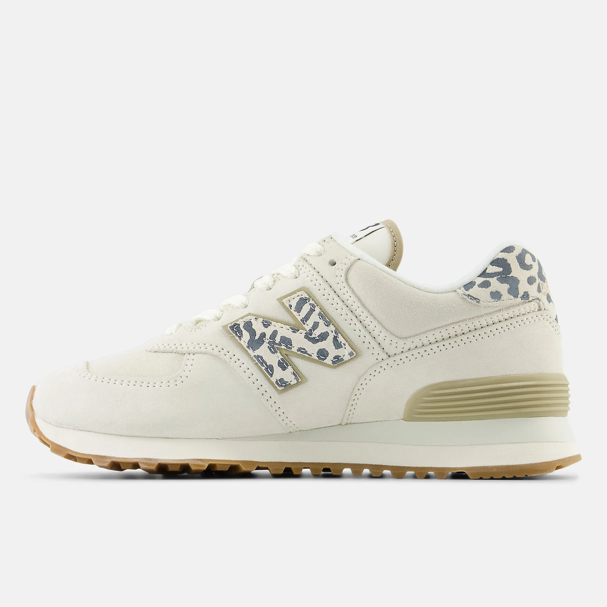 New Balance Womens 574 Fashion Trainers - Sea Salt / Phantom