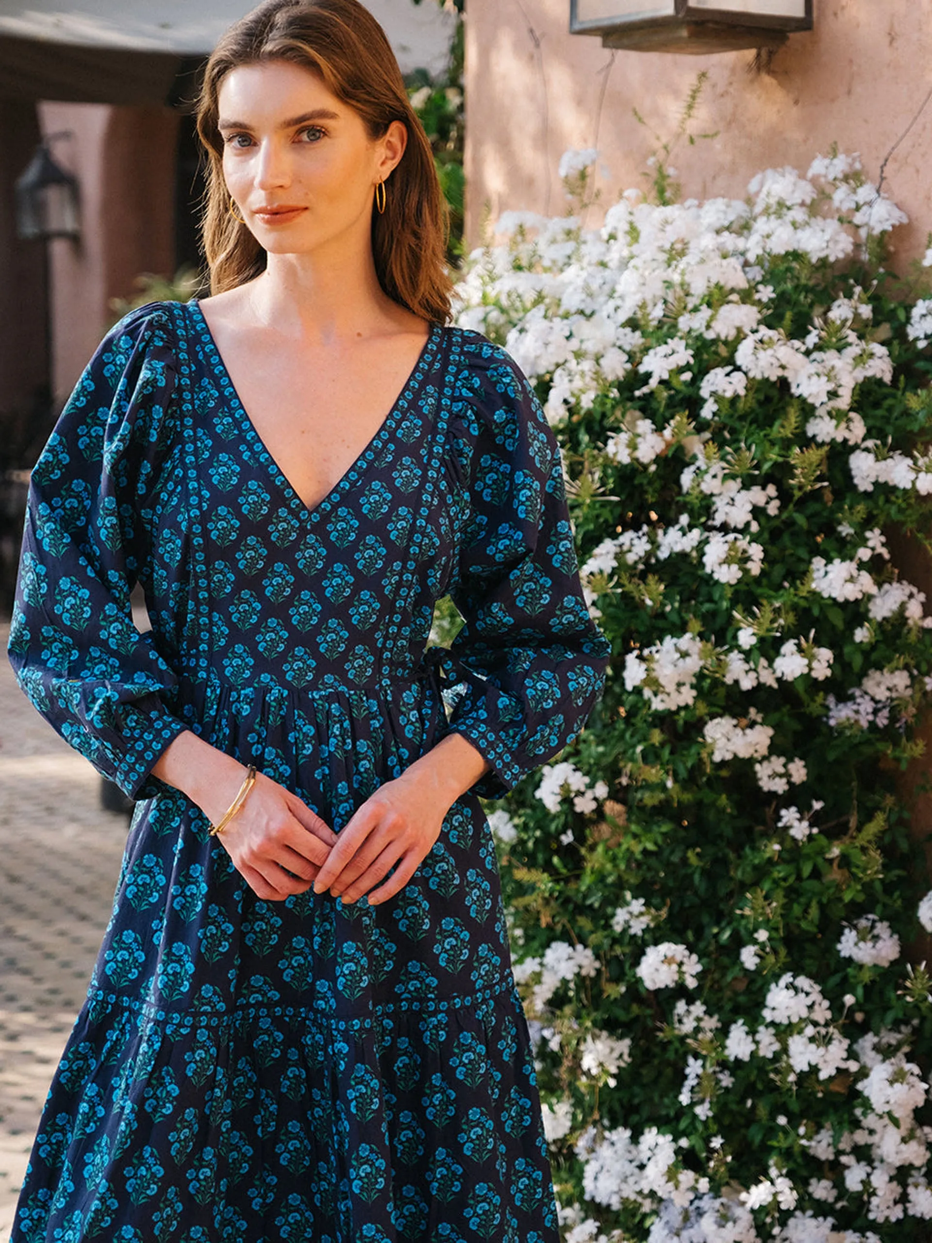 Night sky buta Laura dress