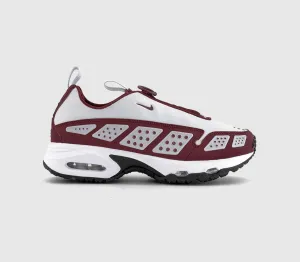 Nike Air Max SNDR Trainers Photon Dust Night Maroon Black White