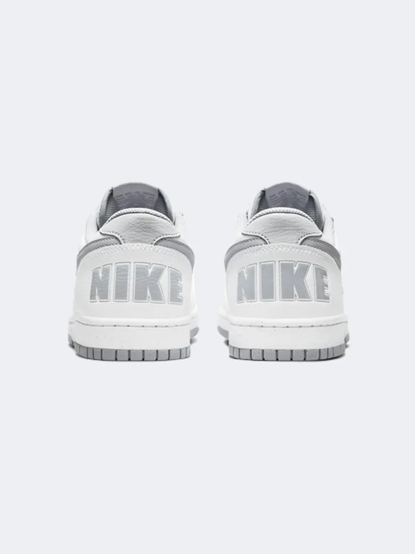 Nike Big Men Lifestyle Sneakers White/Wolf/Grey