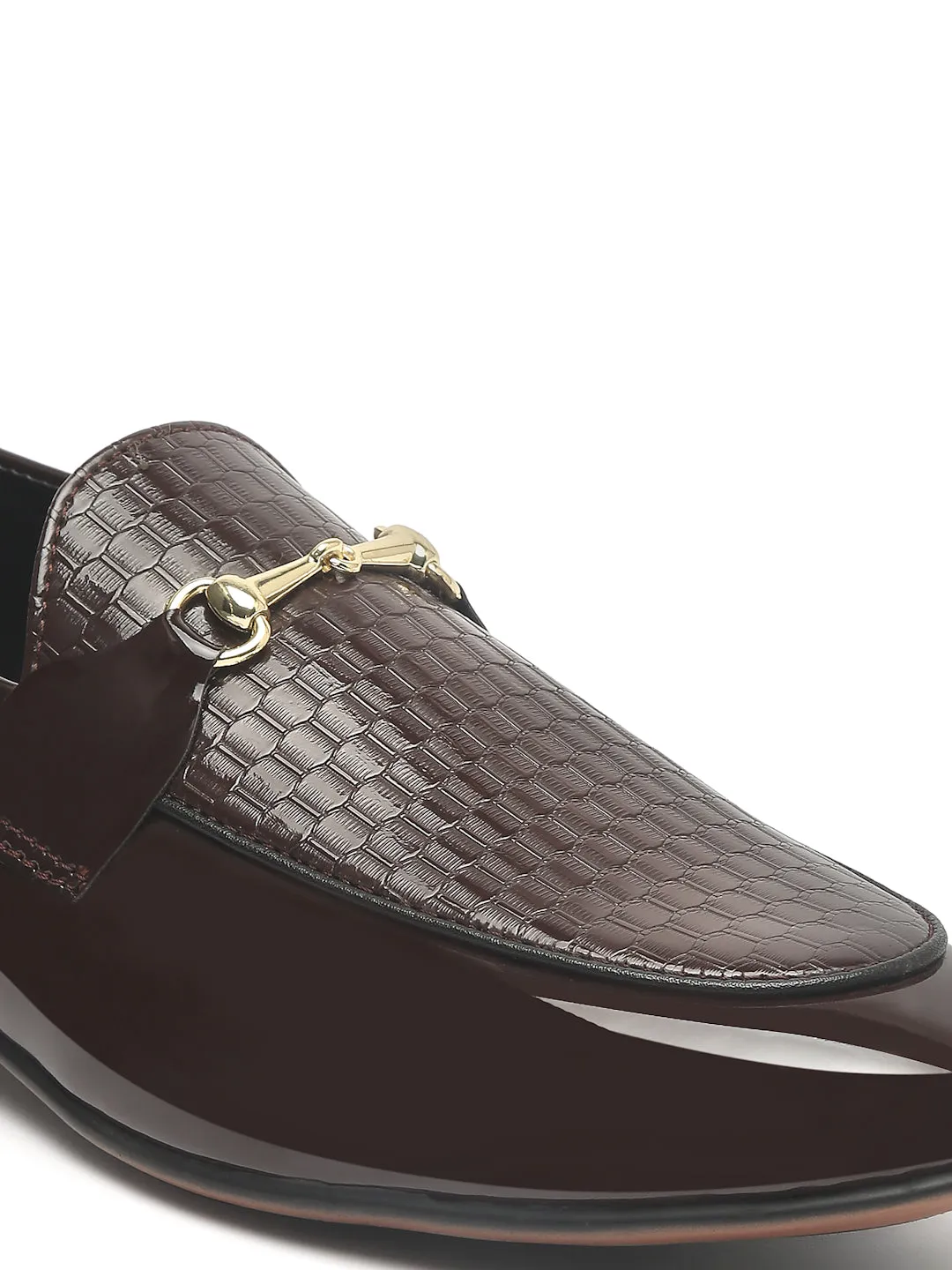 Pelle Albero Brown Casual Slip-On Moccasin For Men