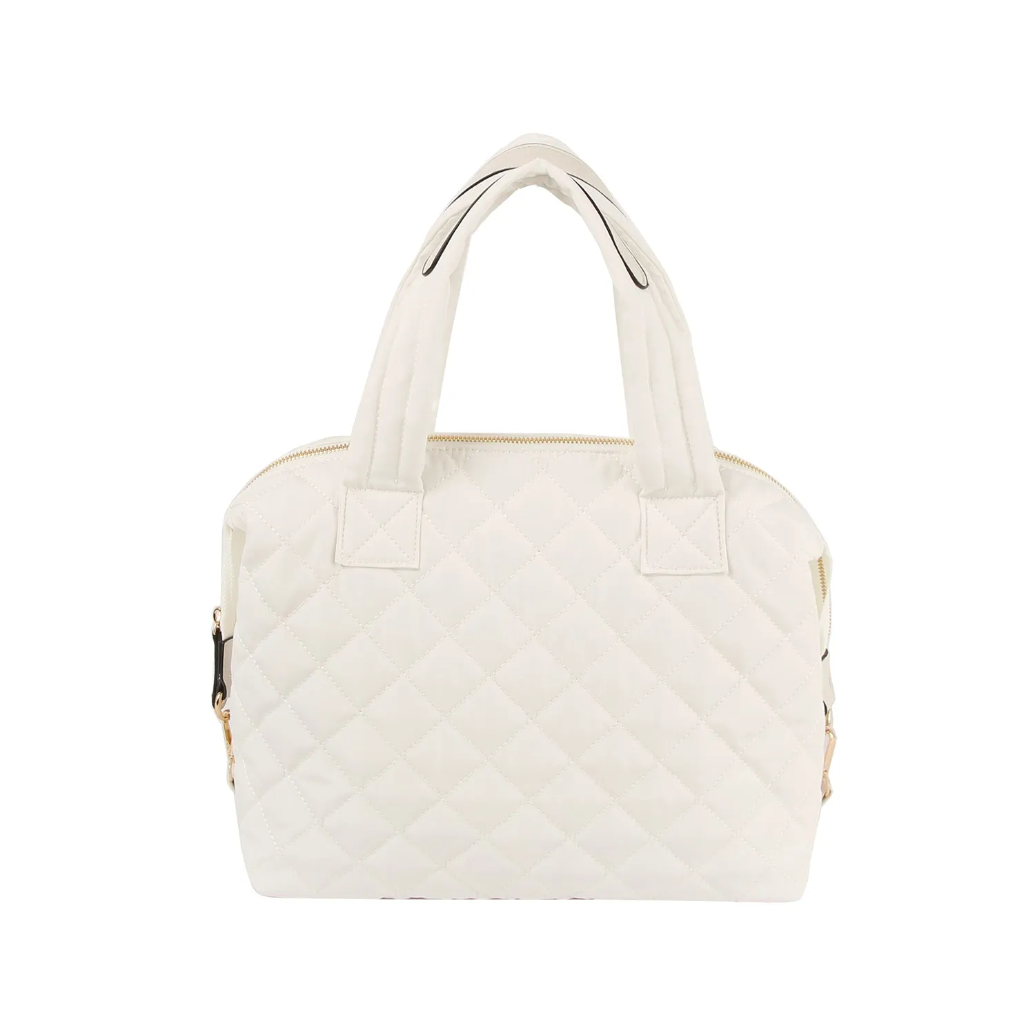 Quilted On-The-Go Satchel