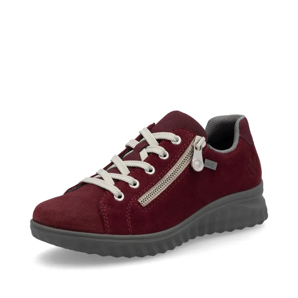 Rieker Ladies Zip Up Tex Sneaker