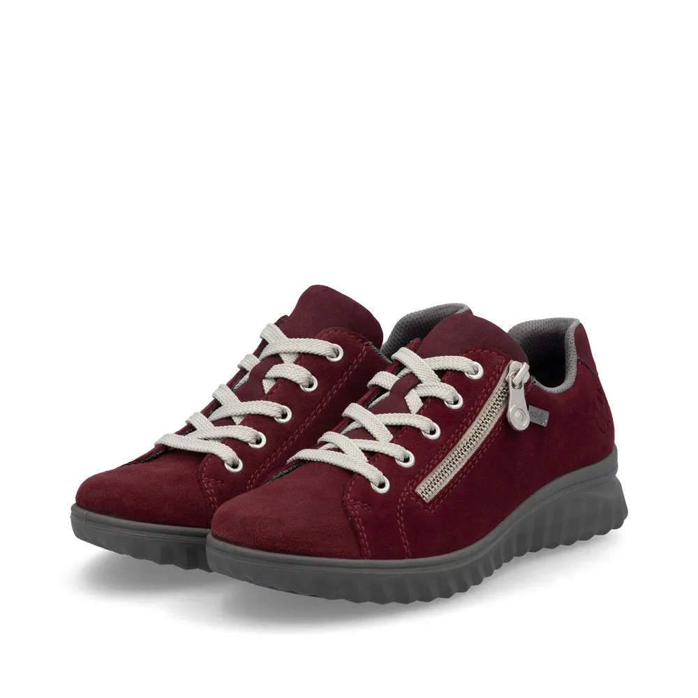 Rieker Ladies Zip Up Tex Sneaker