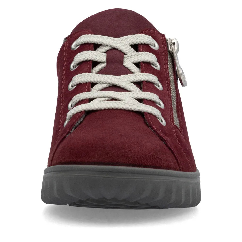 Rieker Ladies Zip Up Tex Sneaker