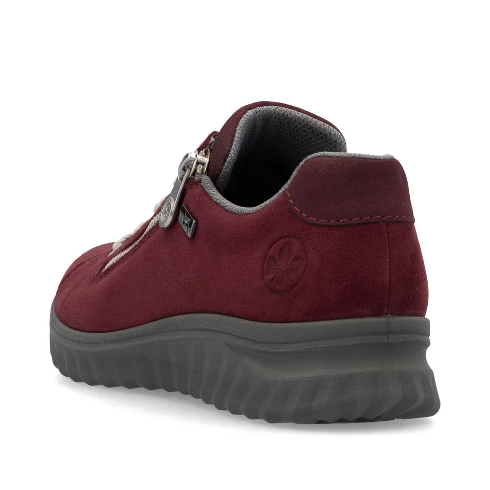 Rieker Ladies Zip Up Tex Sneaker