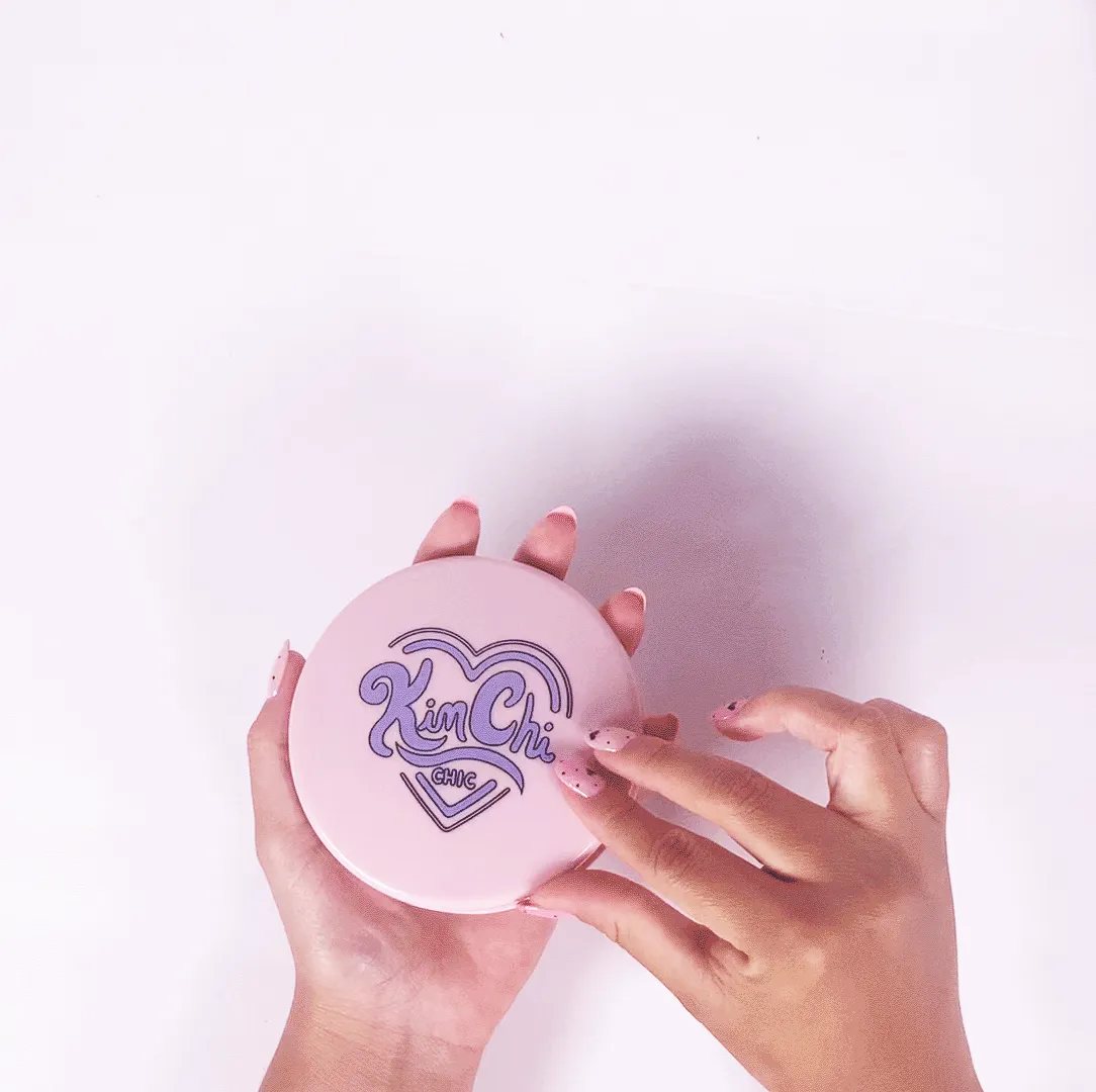 ROUND COMPACT MIRROR - 03 Rosy