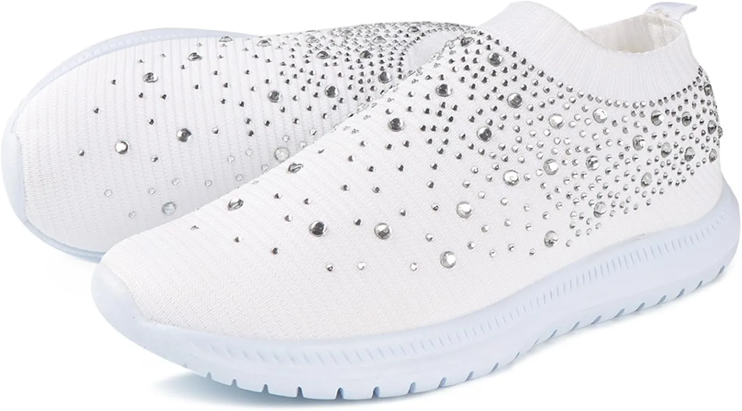 Running Shoes For Women Arch Support Athletic Walking Shoes Slip On Casual Mesh-Comfortable Tennis Workout Sneakers