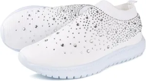 Running Shoes For Women Arch Support Athletic Walking Shoes Slip On Casual Mesh-Comfortable Tennis Workout Sneakers