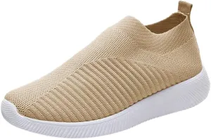 Running Shoes Women Sneakers Tennis Workout Walking Gym Lightweight Casual Shoes Women Loafer Shoes for Women Slip On Sneakers Women Arch Support