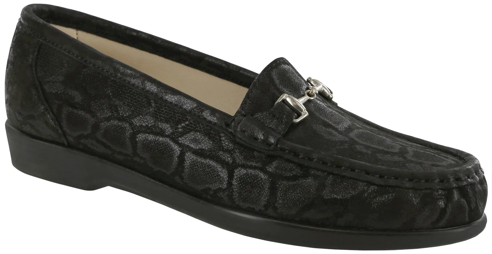 SAS Womens Metro Nero Snake