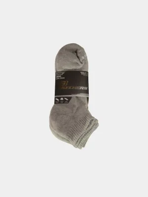 Skechers 3 Pack Unisex 1/2 Terry Qtr Crew