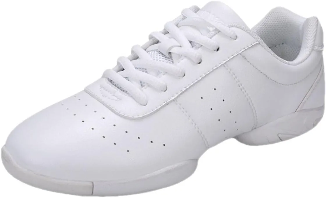 TangDao Womens Cheer Shoes Ballroom Salsa Athletic Dance Shoes Breathable Cheerleading Competition Sneakers for Girls Women