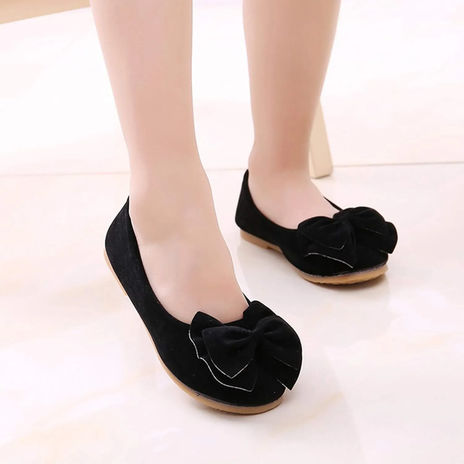Toddler Dress Shoes Baby Cute Mary Jane Shoes Flower Girl Shoes for Wedding Ballet Flat for Walking,Casual Shoes