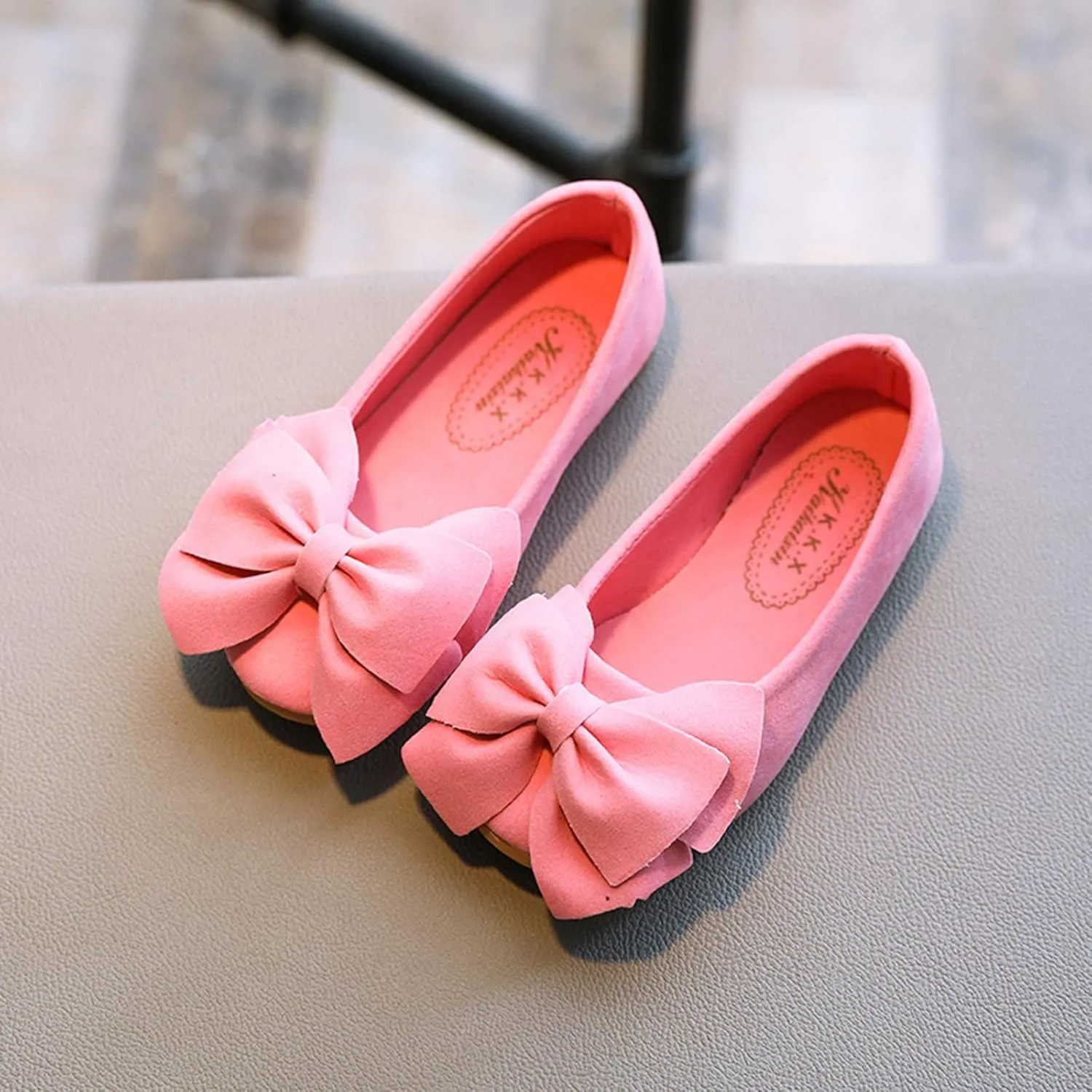 Toddler Girls Dress Shoes Cute Mary Jane Shoes Ballet Flats Flower Girl Shoes for Weeding Casual Walking Shoes