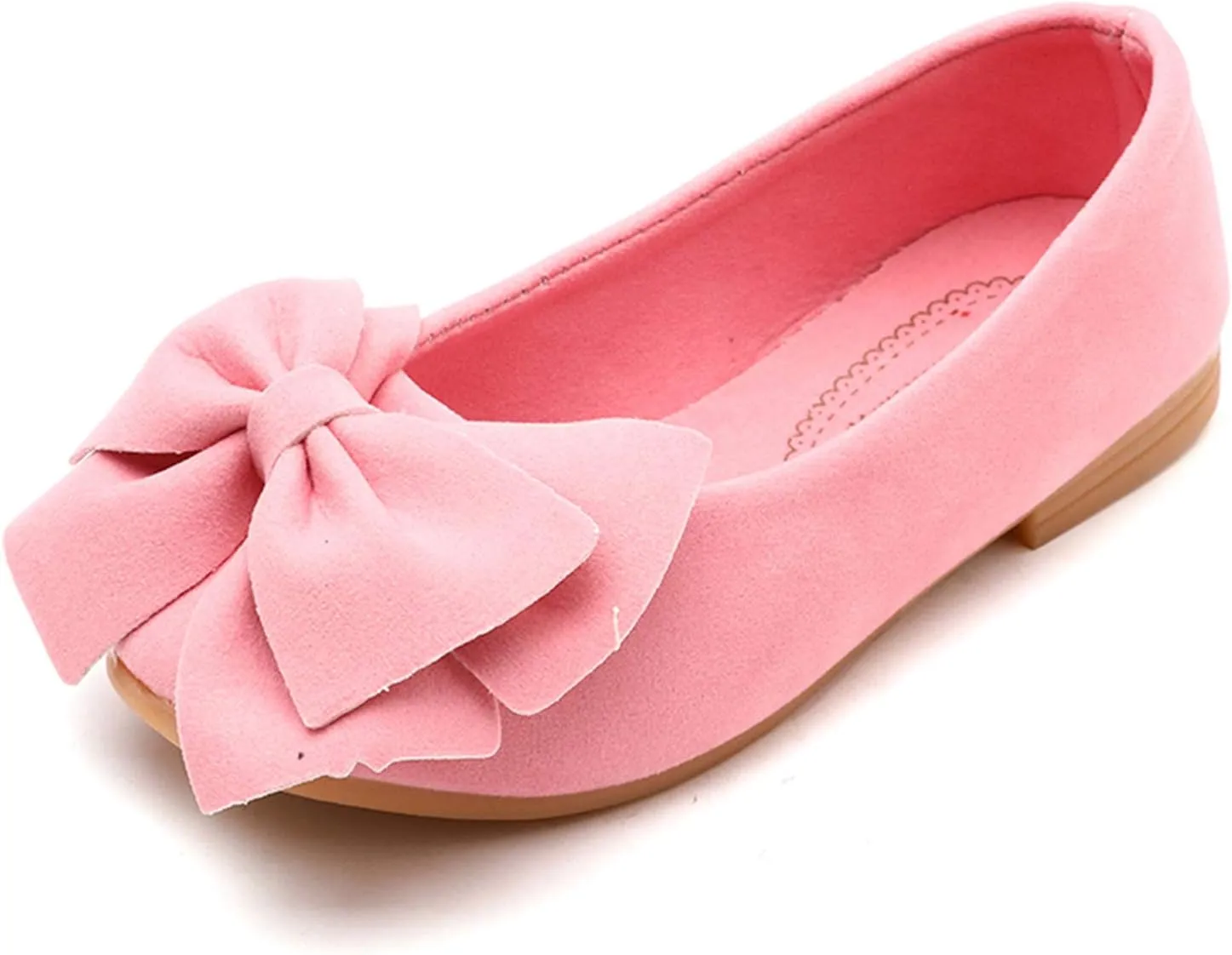 Toddler Girls Dress Shoes Cute Mary Jane Shoes Ballet Flats Flower Girl Shoes for Weeding Casual Walking Shoes