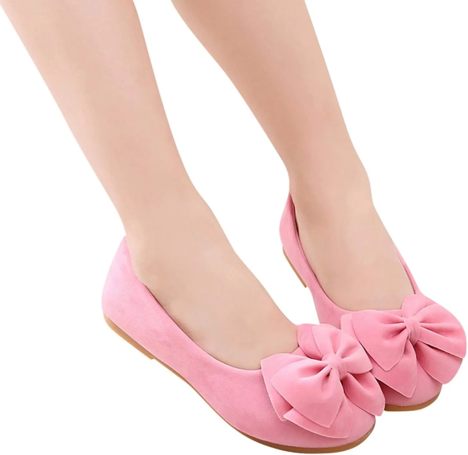 Toddler Girls Dress Shoes Cute Mary Jane Shoes Ballet Flats Flower Girl Shoes for Weeding Casual Walking Shoes