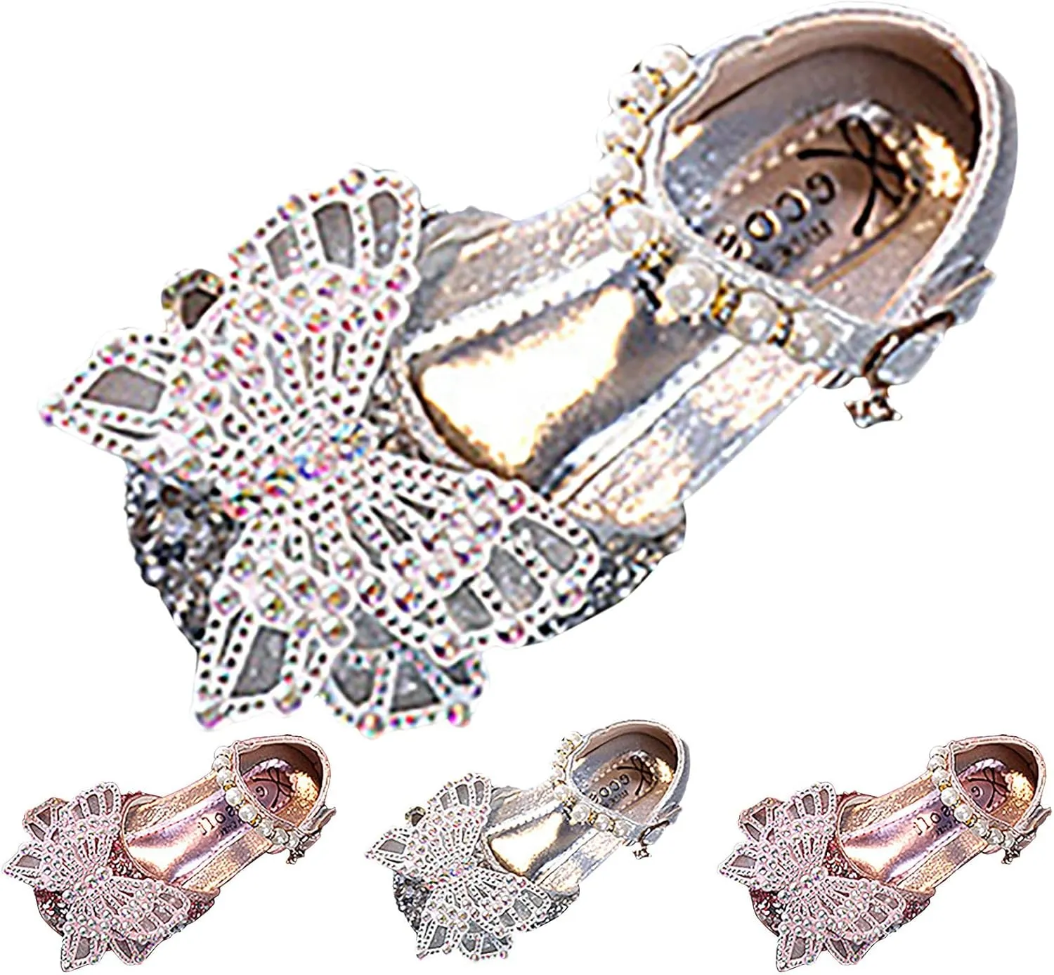 Toddler Shoes Fashion Spring and Summer Girls Sandals Dress Performance Dance Shoes Mesh Slippers (Pink, 3-3.5 Years)