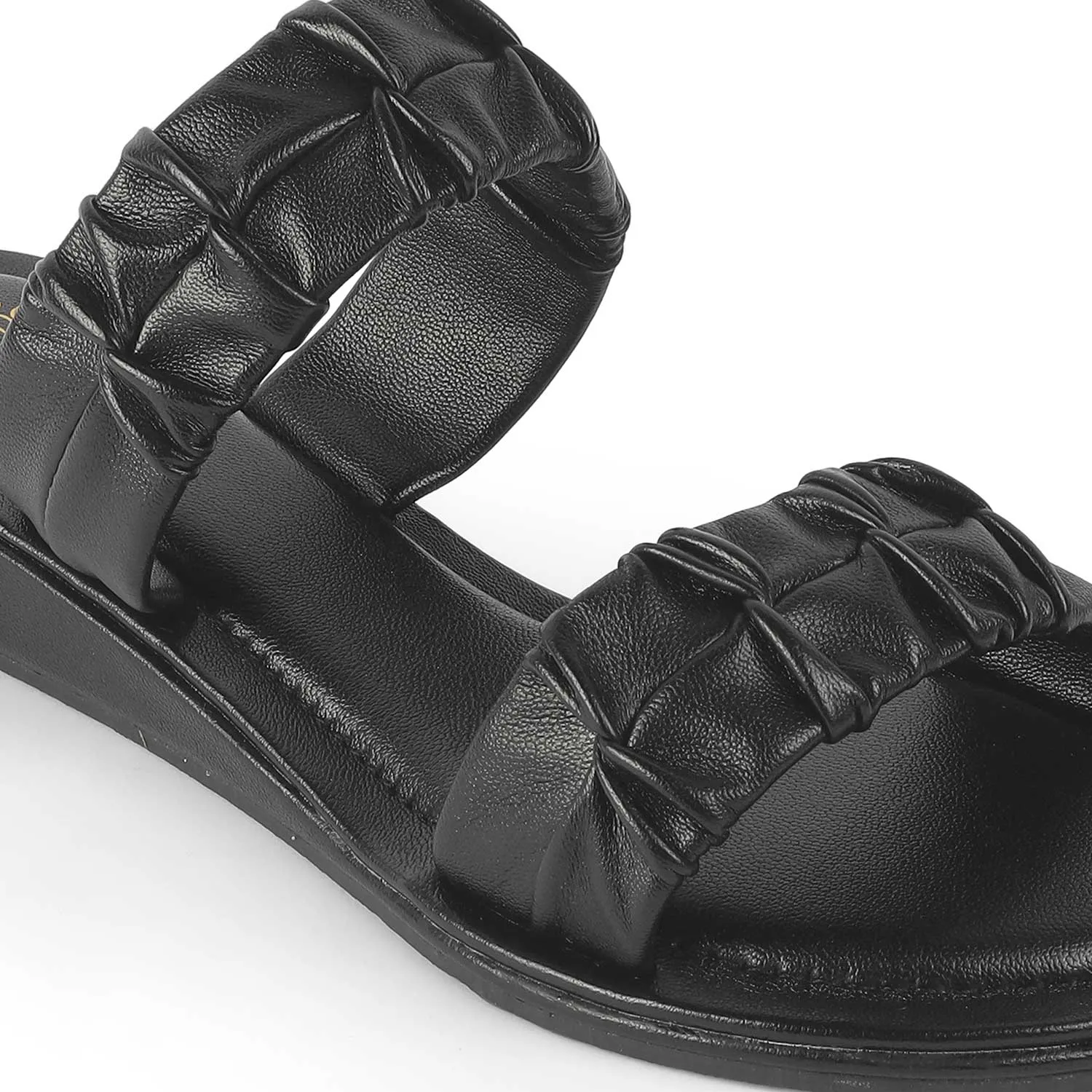 Tresmode Belo Black Women's Casual Flats