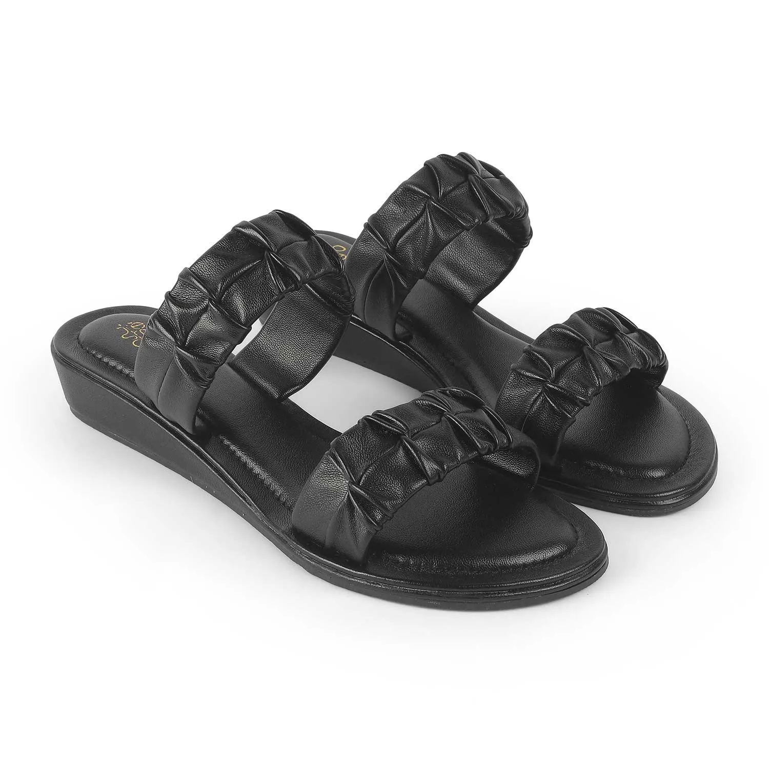 Tresmode Belo Black Women's Casual Flats