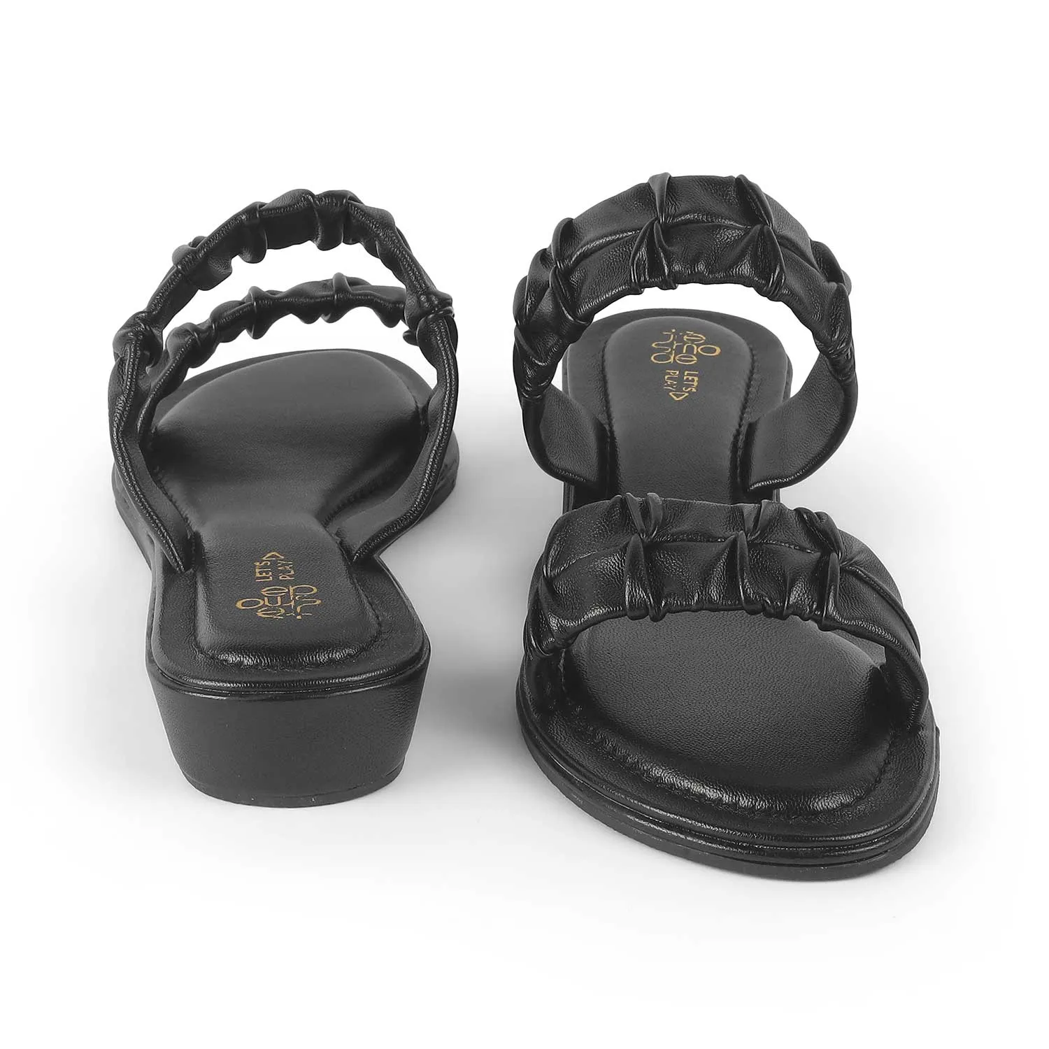 Tresmode Belo Black Women's Casual Flats