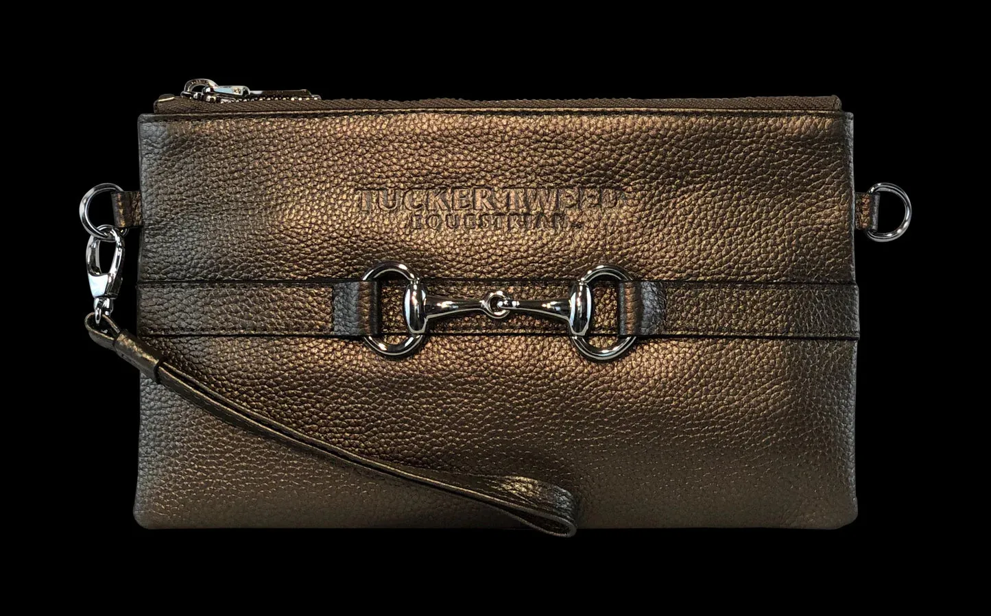 Tucker Tweed Wellington Wristlet