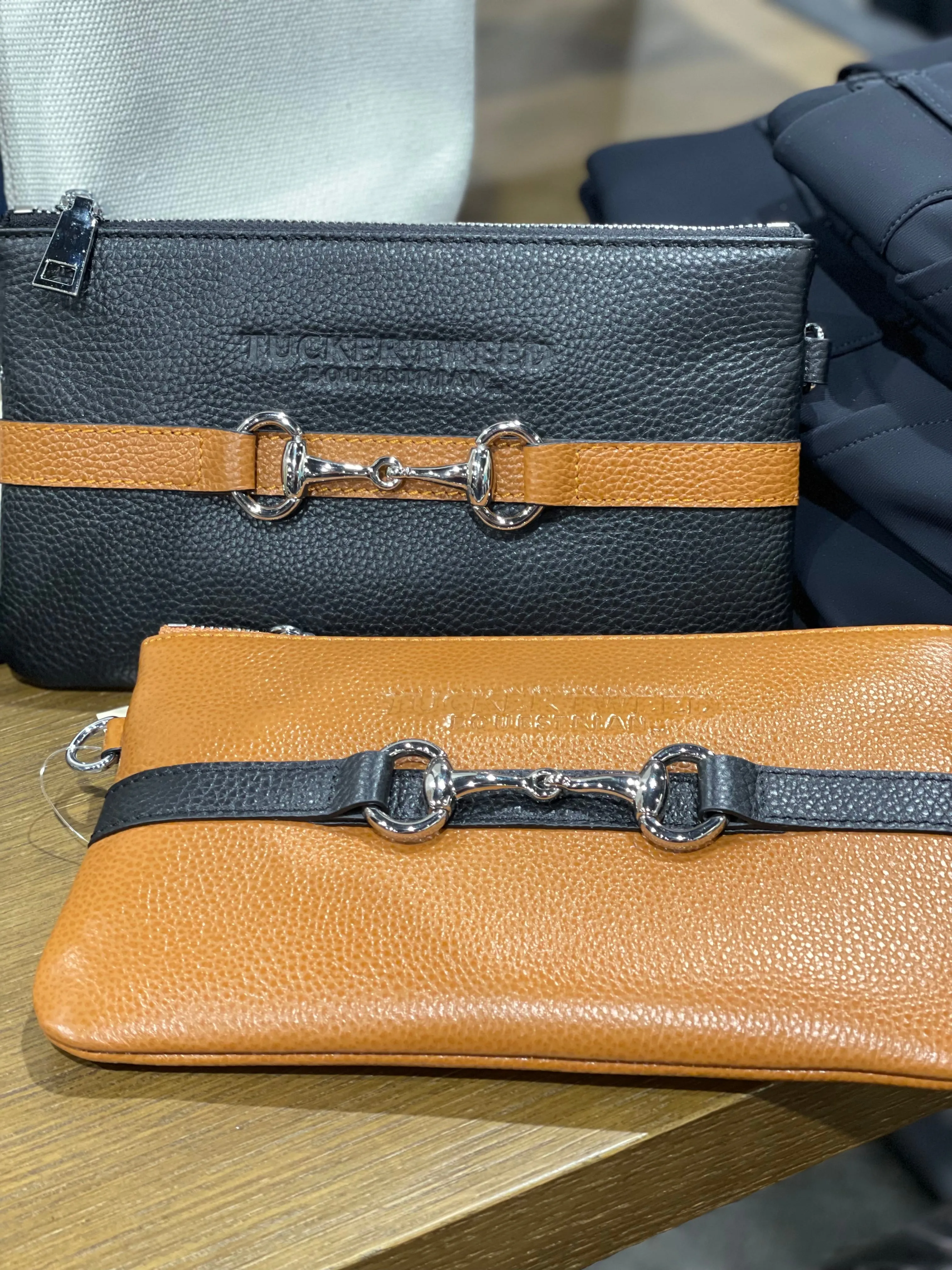 Tucker Tweed Wellington Wristlet