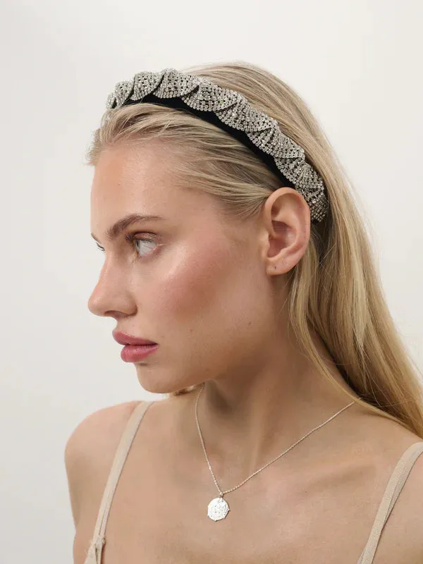 Twist Rhinestone Statement Headband