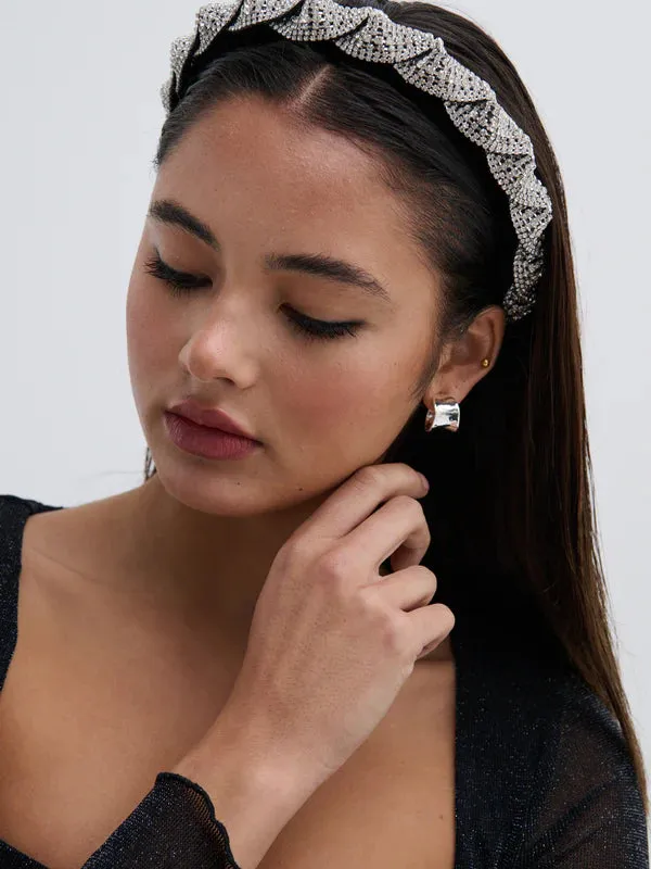 Twist Rhinestone Statement Headband
