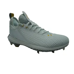 Under Armour Men's Harper 5 Low ST Baseball Cleats White Black