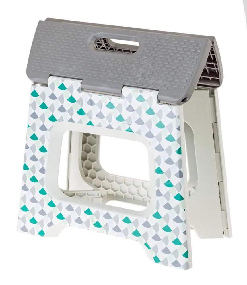 Vigar 32cm Compact Folding Step Stool Geom