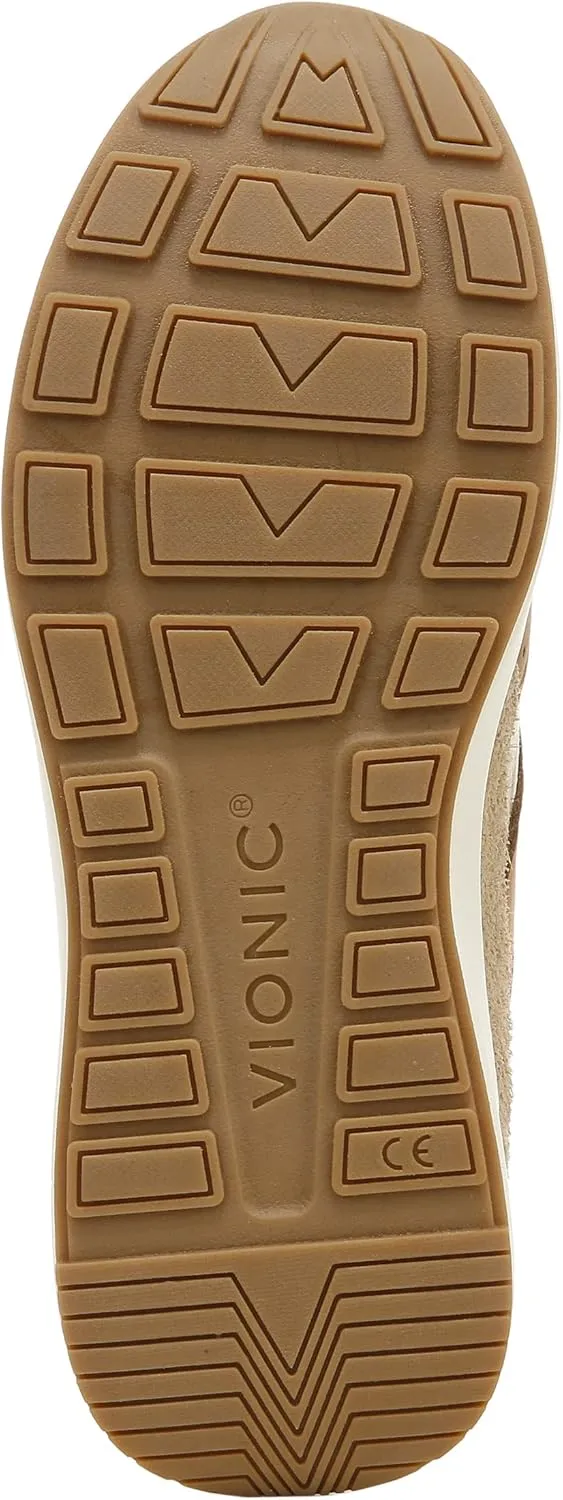 Vionic Women's Fashion Sneaker Nova  Comfortable Lace Up That Includes a Built-in Arch Support Insole That Helps Correct Pronation and Alleviate Heel Pain Caused by Plantar Fasciitis, Medium Width