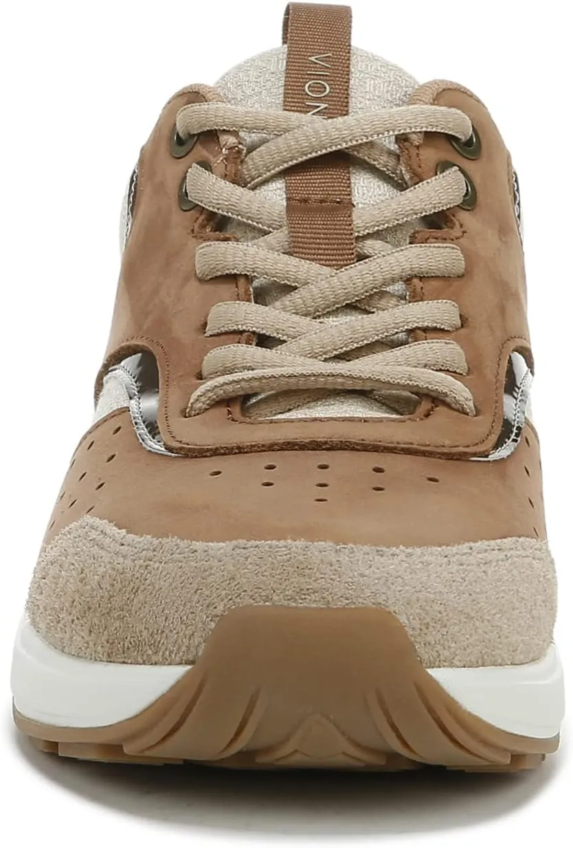 Vionic Women's Fashion Sneaker Nova  Comfortable Lace Up That Includes a Built-in Arch Support Insole That Helps Correct Pronation and Alleviate Heel Pain Caused by Plantar Fasciitis, Medium Width