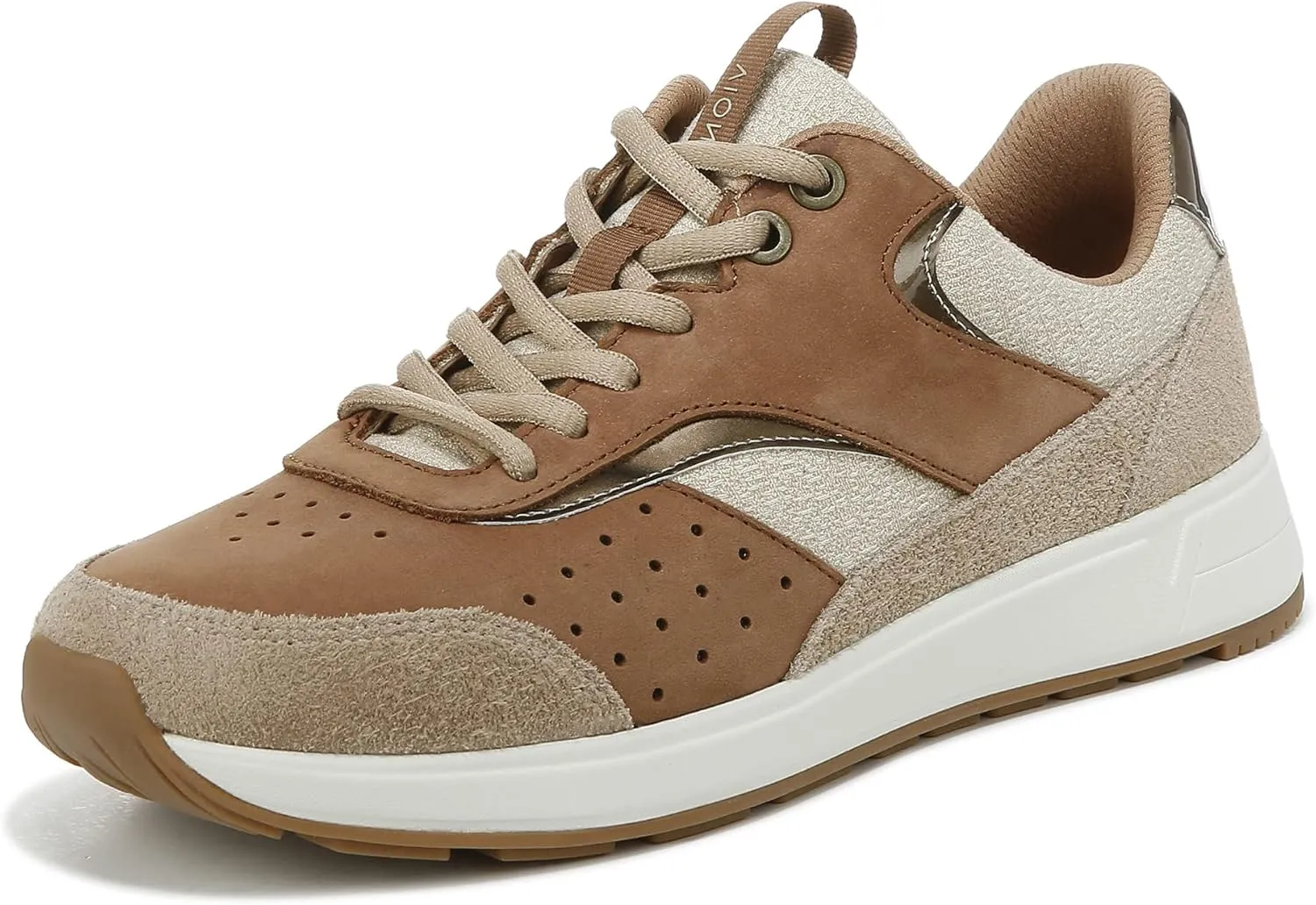 Vionic Women's Fashion Sneaker Nova  Comfortable Lace Up That Includes a Built-in Arch Support Insole That Helps Correct Pronation and Alleviate Heel Pain Caused by Plantar Fasciitis, Medium Width