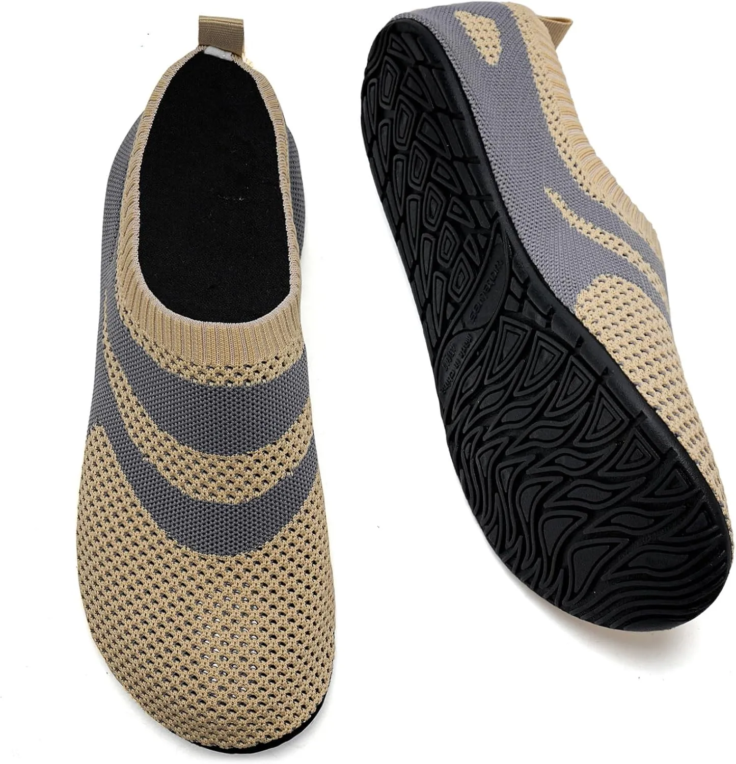 WateLves Barefoot Water Shoes for Women Men Travel Slippers Socks House Shoes Quick-Dry Aqua Socks for Beach Swim Pilates Yoga Dancing Camping Must Haves