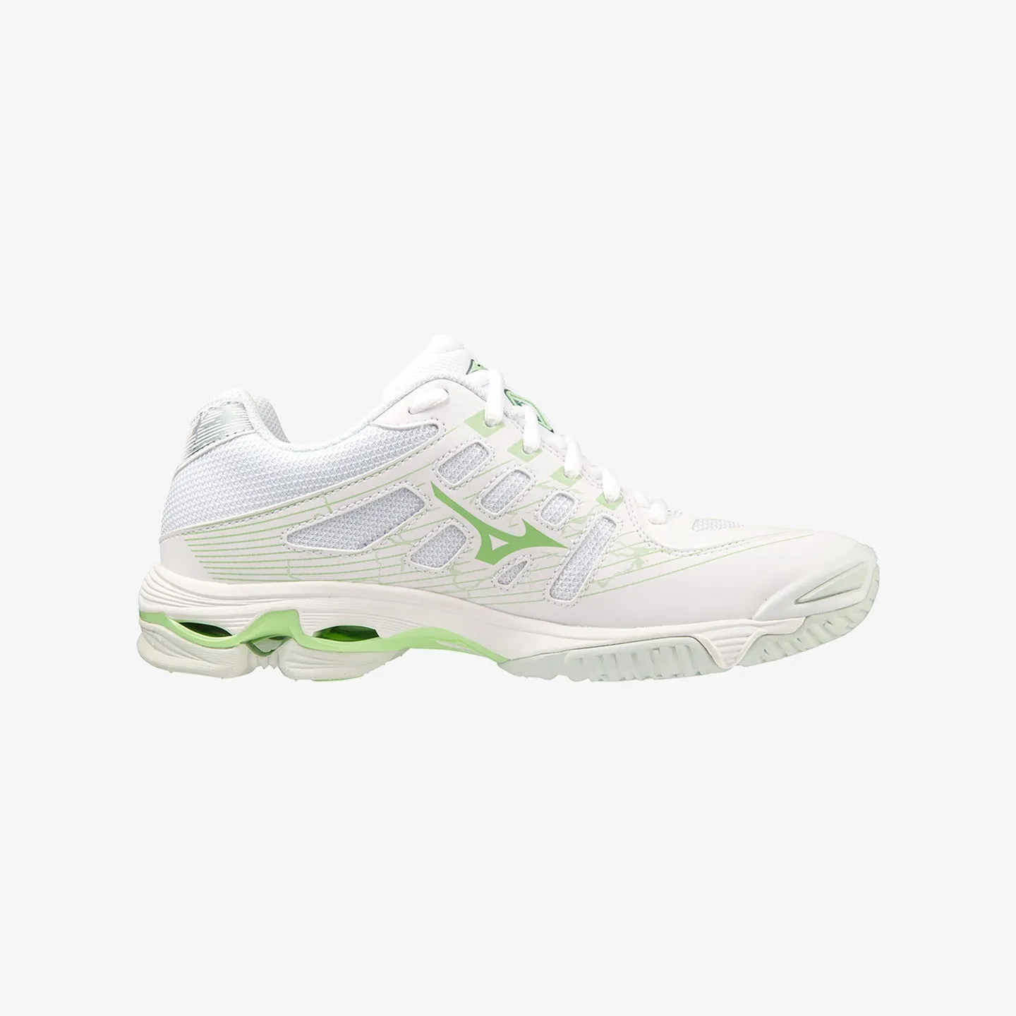 Wave Voltage White / Glacial Ridge / Patina Green