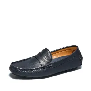 West Louis Autumn Casual Leather Moccasins