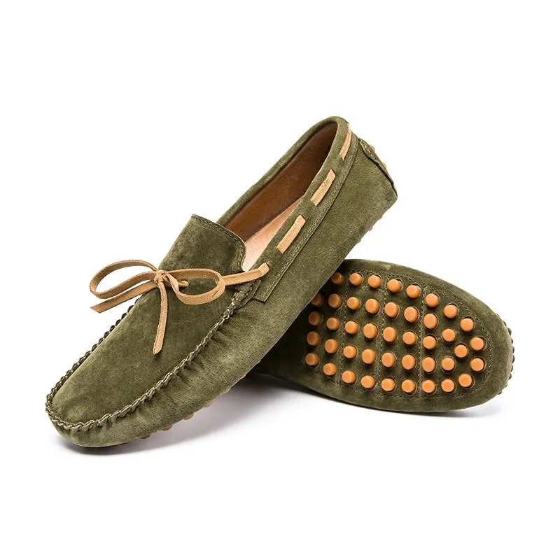 West Louis British Style Leather Moccasins
