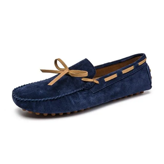 West Louis British Style Leather Moccasins