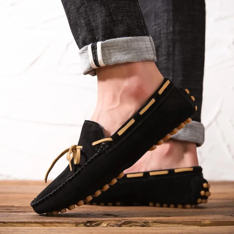 West Louis British Style Leather Moccasins
