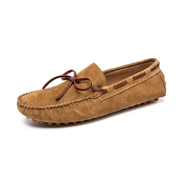 West Louis British Style Leather Moccasins