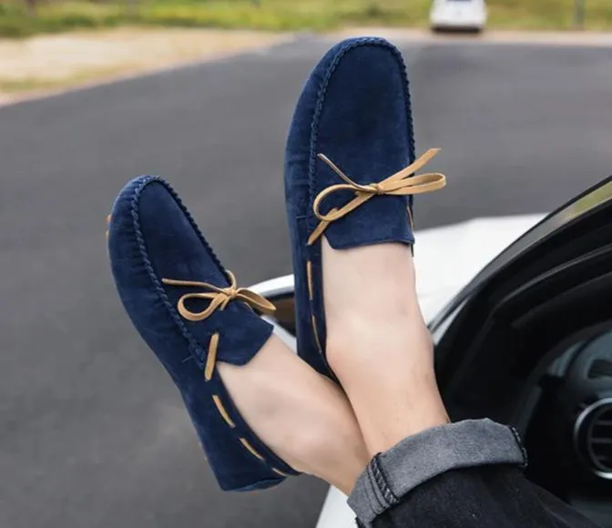 West Louis British Style Leather Moccasins