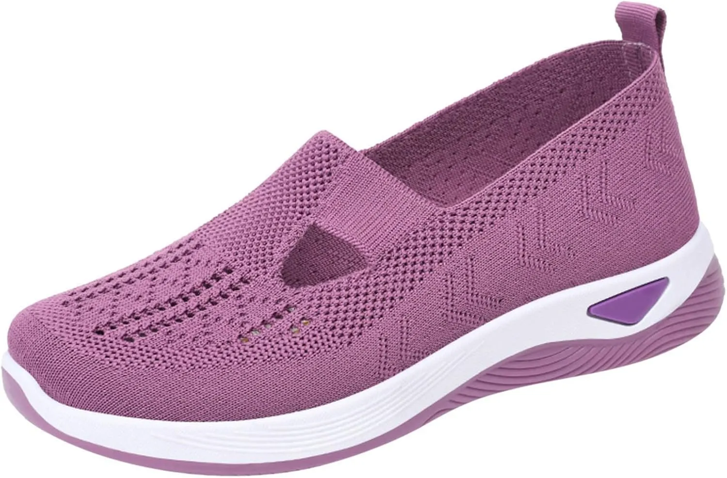 Womens Orthopedic Slip On Casual Shoes Walking Sneakers with Arch Support Comfortable Loafers Plantar Fasciitis Relief Foot Pain Diabetic Feet