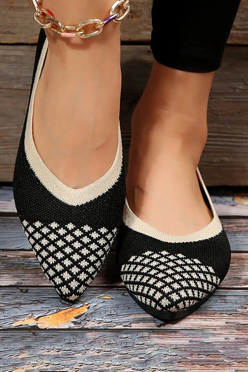 Womens Pointed Toe Casual Flats
